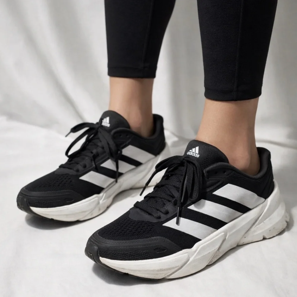 Adidas Running Shoes YYJ 606004 Grey/ Black unisex